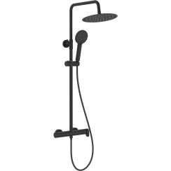Roca Vega Plus ensemble de douche mural oui noir A5A9A6ENB0