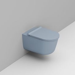 Ceramica Dolomite Mayka cuvette de wc suspendue oui bleu D482571