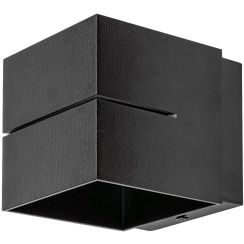 Rabalux Kaunas applique murale 1x10 W noir 7017