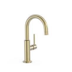 Tres Study mitigeur de lavabo sur pied doré 26290403CA