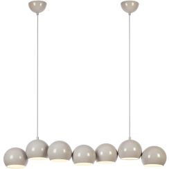 Markslöjd Cupolo lampe suspendue x40 W gris/cendre 108914