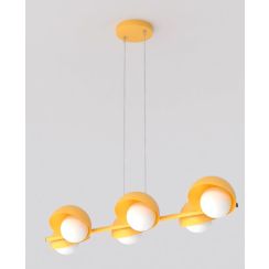 Emibig Boom lampe suspendue 6x8 W orange 1591/6