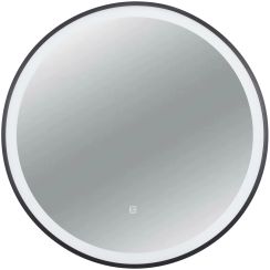 Balneo Venus miroir 60x60 cm circulaire avec éclairage oui noir L0101010403-1