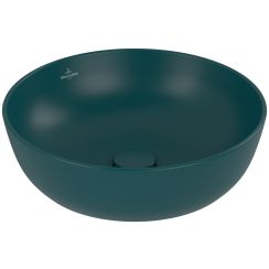 Villeroy & Boch Artis lavabo 43x43 cm ronde à poser vert 417943TE