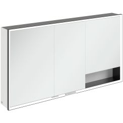 Villeroy & Boch My View+ armoire 140x16.8x75 cm avec miroir blanc-noir B48114VF