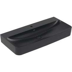 Villeroy & Boch Finion lavabo 100x47 cm rectangulaire classique-de meuble noir mat 41681BR7