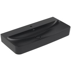 Villeroy & Boch Finion lavabo 100x47 cm rectangulaire classique noir mat 4168A2R7