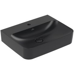 Villeroy & Boch Finion lavabo 60x47 cm rectangulaire classique noir mat 416864R7