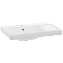 Defra Bonito lavabo 61x42.3 cm rectangulaire de meuble blanc 1072