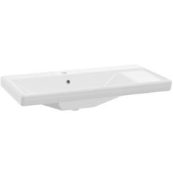 Defra Bonito lavabo 81x42.3 cm rectangulaire de meuble blanc 1074