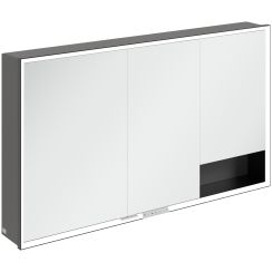 Villeroy & Boch My View+ armoire 130x16.8x75 cm avec miroir graphite B48113VR