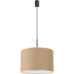 Sollux Lighting Nevia lampe suspendue 1x15 W beige SL.1849