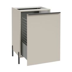 Defra Nino armoire 50x45x70 cm latérale sur pied beige 304-B-05002