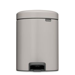 Brabantia NewIcon poubelle 5 l gris 252204