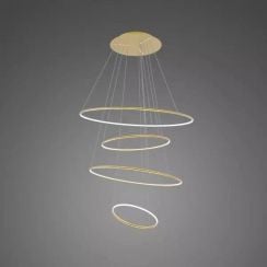 Altavola Design Ledowe Okręgi lampe suspendue 4x W doré LA084/P_100_in_3k_gold