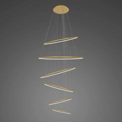 Altavola Design Ledowe Okręgi lampe suspendue 6x230 W doré LA086/P_150_in_3k_gold_dimm