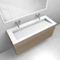 Set armoire Oltens Lun 60030060, lavabo Oltens Stila 40204900