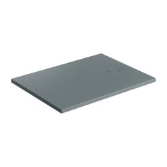 Omnires Aquarock receveur de douche rectangulaire + cache 120x80 cm gris AQUAROCK80-120AG