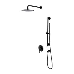 Omnires Y ensemble de douche encastré oui noir SYSY47BL