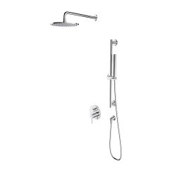 Omnires Y ensemble de douche encastré oui chrome SYSY47CR