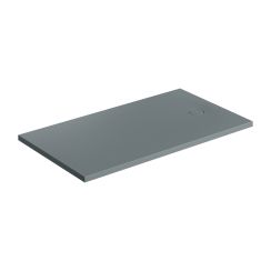 Omnires Aquarock receveur de douche rectangulaire + cache 160x90 cm gris AQUAROCK90-160AG
