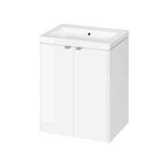 Cersanit Ovida lavabo avec meuble 60 cm blanche S4047-002