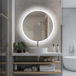 Venti Ring miroir 60x60 cm circulaire avec éclairage 5907722357137