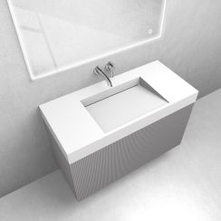 Set lavabo Oltens Stila 40003900, armoire Oltens Lun 60029900