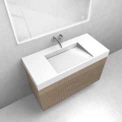 Set armoire Oltens Lun 60029060, lavabo Oltens Stila 40003000