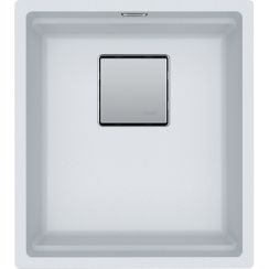 Franke Kanon évier en granit 46x41 cm blanc 125.0749.645