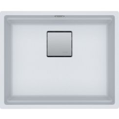 Franke Kanon évier en granit 56x46 cm blanc 125.0749.655