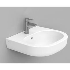 Ceramica Dolomite Mirto lavabo 55x48 cm ovale classique blanc mat D461341