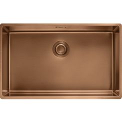 Franke Mythos BXM évier en acier inoxydable 72.5x45 cm cuivre 127.0627.592