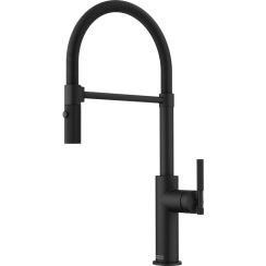 Franke Maris Stripes mitigeur de cuisine sur pied noir 115.0747.678