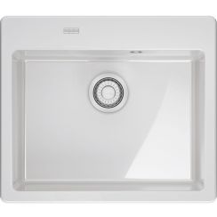 Franke Mythos MYK évier en céramique 59x51 cm blanc 124.0749.518