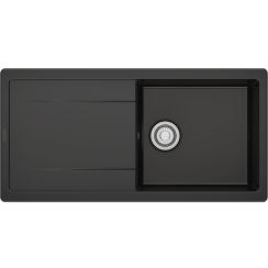 Franke Mythos MYK évier en céramique 100x50 cm noir 124.0745.403