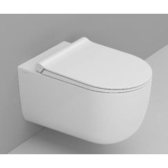Ceramica Dolomite Mirto Round cuvette de wc suspendue oui blanc brillant D475701