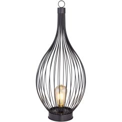 Globo Lighting Solar lampe solaire sur pied 1x0.06 W noir 33672