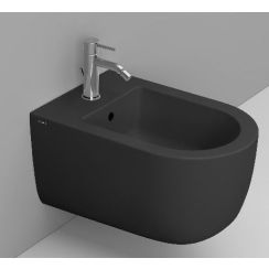 Ceramica Dolomite Mirto Round bidet suspendu noir D472681