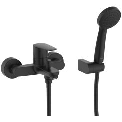Roca Victoria Plus mitigeur bain-douche murale noir A5A014FNB0