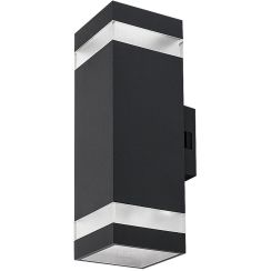 Rabalux Urfa Line applique murale extérieure 2x16 W noir 77210