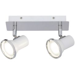 Rabalux Steve plafonnier 2x15 W chrome 5498