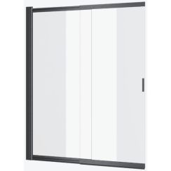 Excellent Liner paroi de baignoire 110 cm deux pièces graphite brossé/verre transparent KAEX.2970.1100.LP