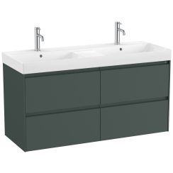Roca Ona lavabo avec meuble 120 cm vert A851694513