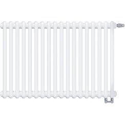 Irsap Tesi 2 radiateur d’intérieur 56.5x81 cm podłączenie inférieur blanc IRS-TES-2056-18-B-25