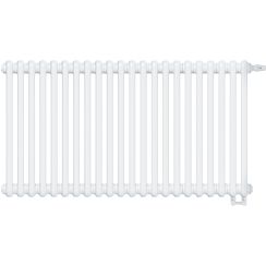 Irsap Tesi 2 radiateur d’intérieur 56.5x99 cm podłączenie inférieur blanc IRS-TES-2056-22-B25