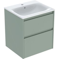 Geberit Selnova Square lavabo avec meuble 55 cm 504.137.IK.1