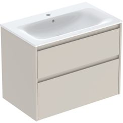 Geberit Selnova Square lavabo avec meuble 80 cm 504.139.DB.1