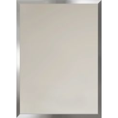 Ars Longa Linea miroir 123x63 cm rectangulaire nickel LINEA60120-N