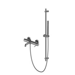 Set mitigeur bain-douche Oltens Molle 34112400, barre de douche Oltens Alling 37301400, 37102400, 37200400